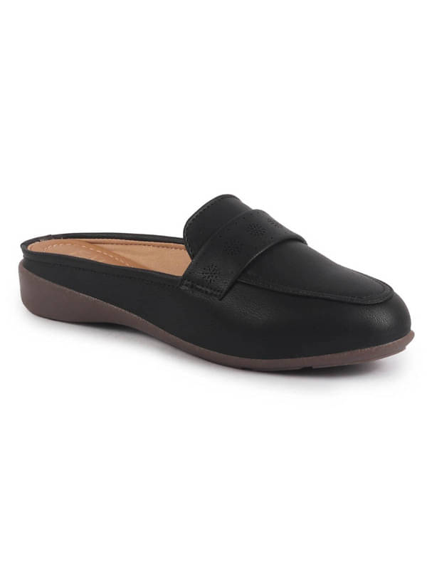     			Fausto Black Women's Loafers