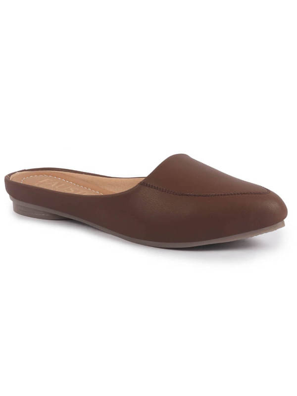 Fausto Brown Women's Mules Shoes     			Fausto Brown Women's Mules Shoes