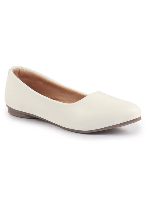     			Fausto White Women's Slip On