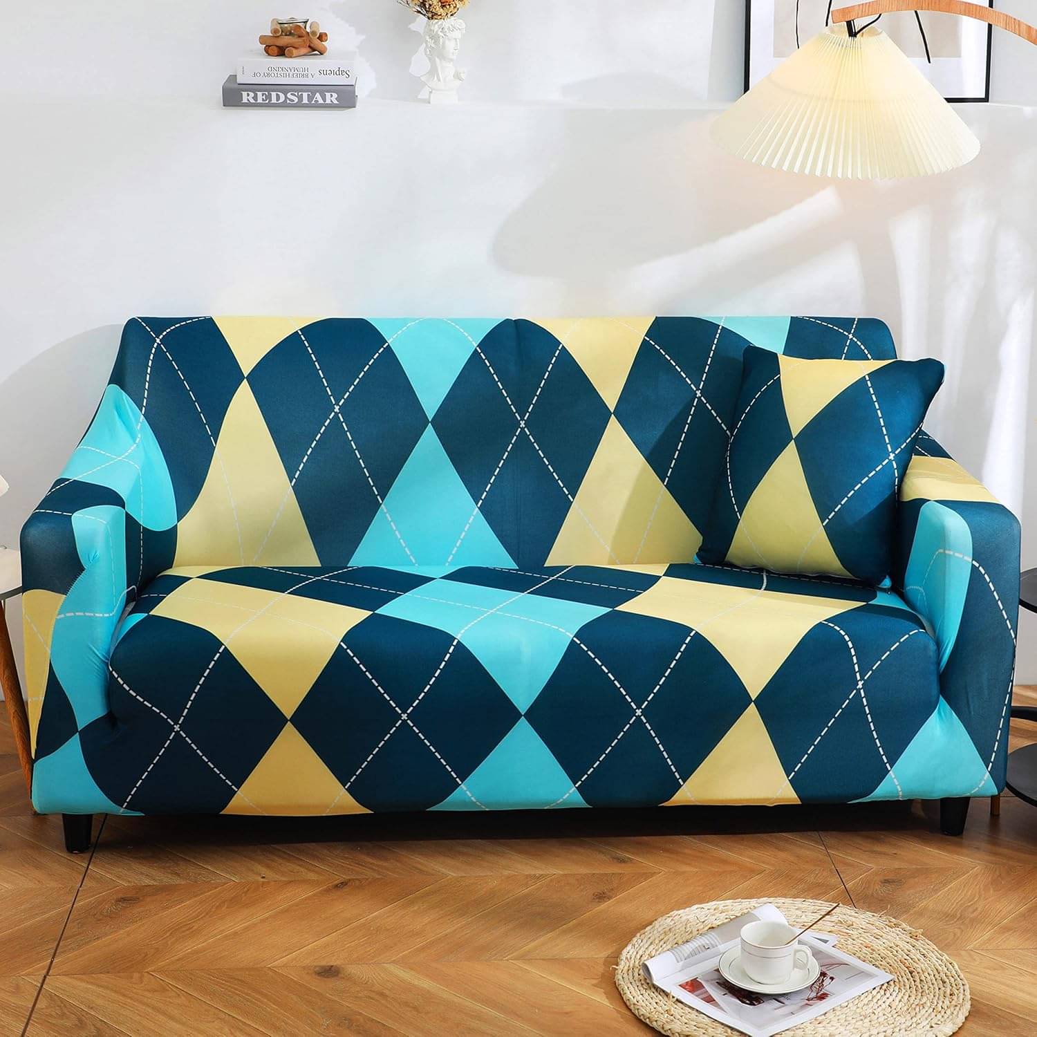     			House Of Quirk 1 Seater Polyester Slipcover ( Pack of 1 )