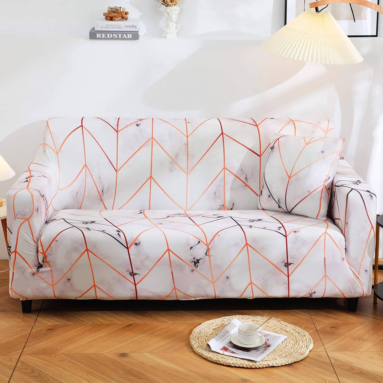     			House Of Quirk 1 Seater Polyester Slipcover ( Pack of 1 )