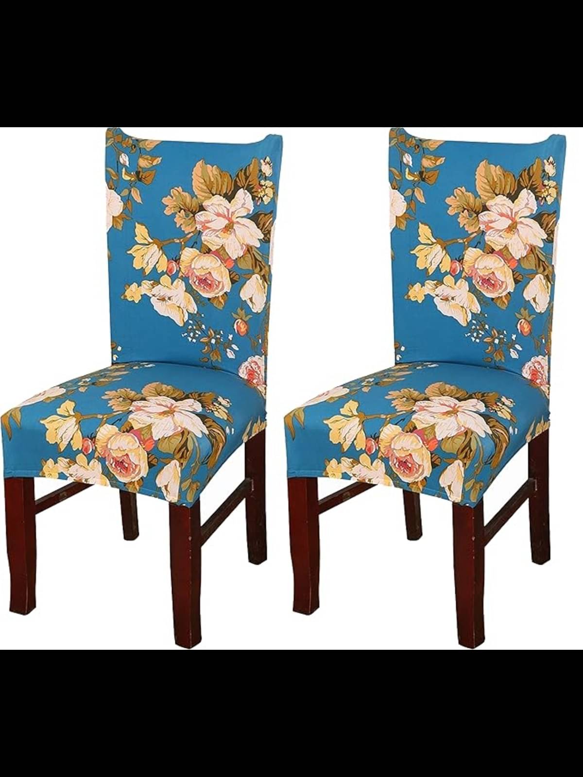     			House Of Quirk 1 Seater Polyester Chair Cover ( Pack of 2 )