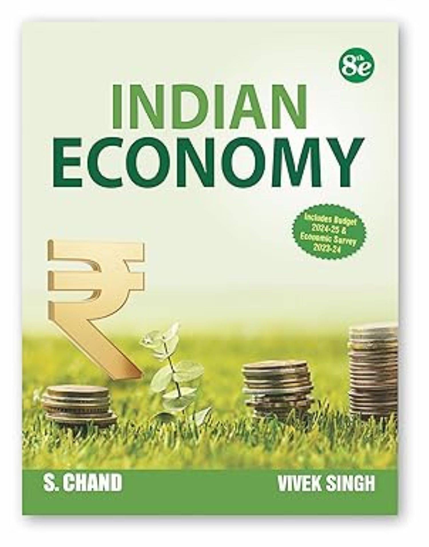 Indian Economy 8th Edition (In English) 2025 | For UPSC, APPSC     			Indian Economy 8th Edition (In English) 2025 | For UPSC, APPSC
