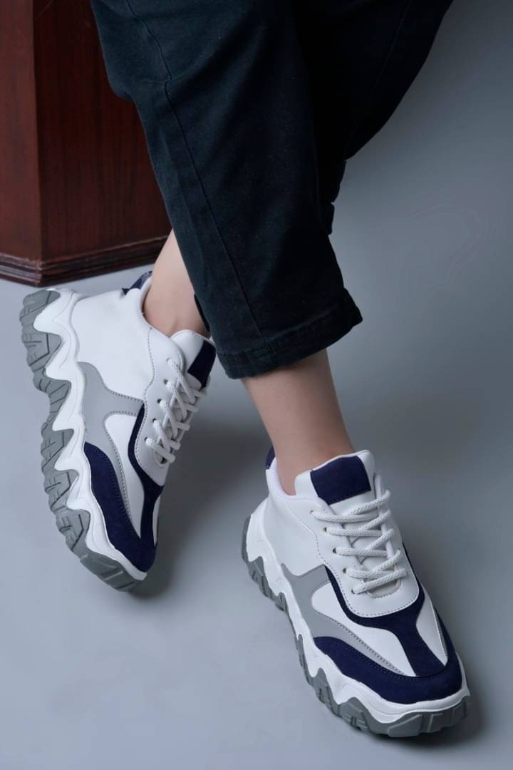     			JM Looks Navy Blue Women's Sneakers
