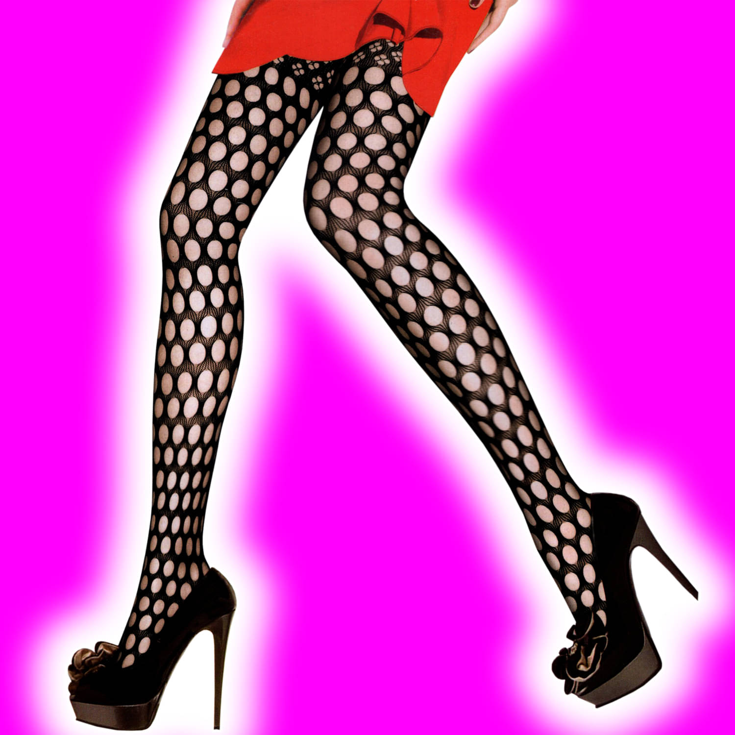 JMALL Pack of 1 Women's Nylon Full length Stockings ( Black )     			JMALL Pack of 1 Women's Nylon Full length Stockings ( Black )