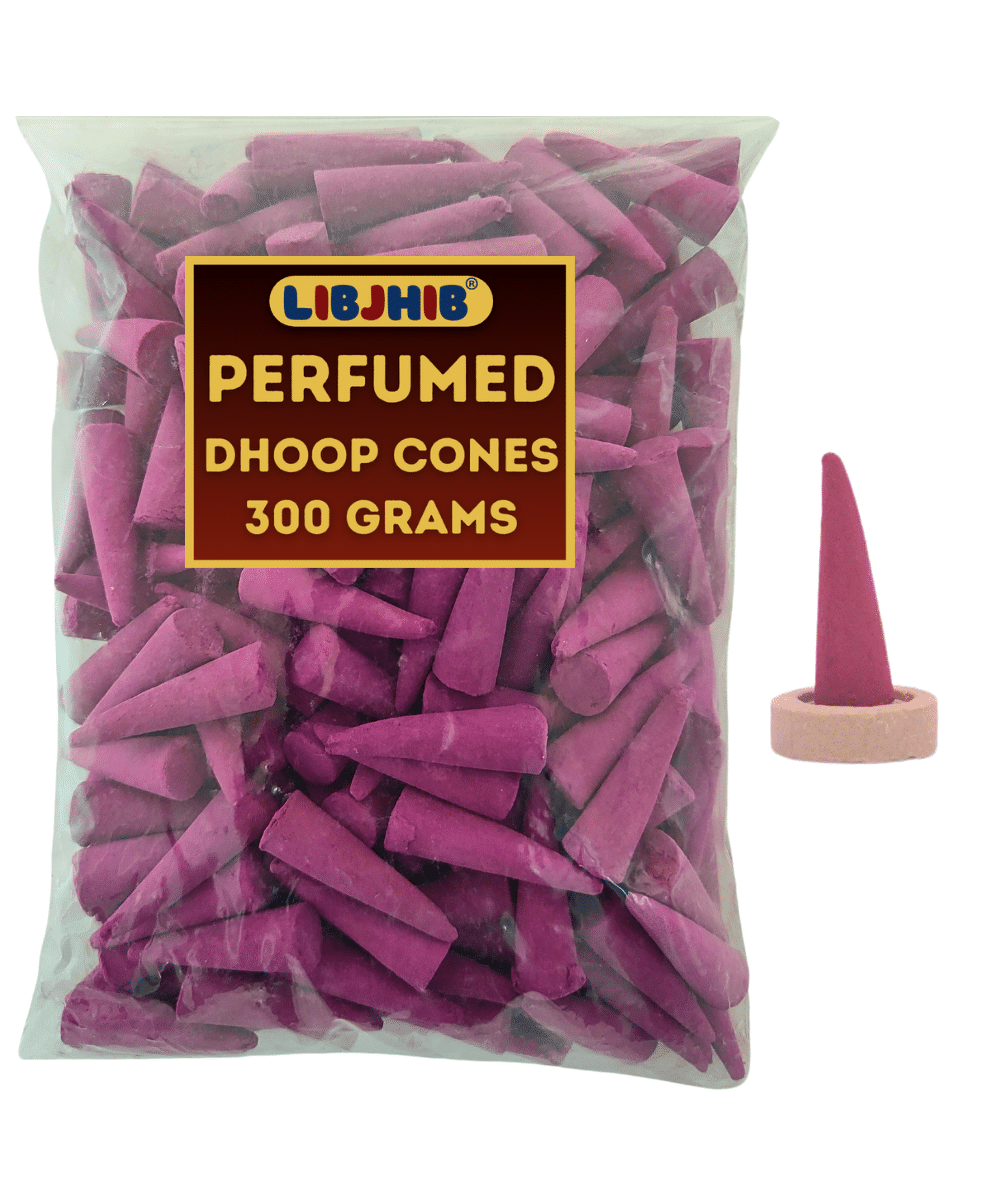 Libjhib Incense Dhoop Cone Perfumed Scented 300 gm ( Pack of 1 ) Libjhib Incense Dhoop Cone Perfumed Scented 300 gm ( Pack of 1 )