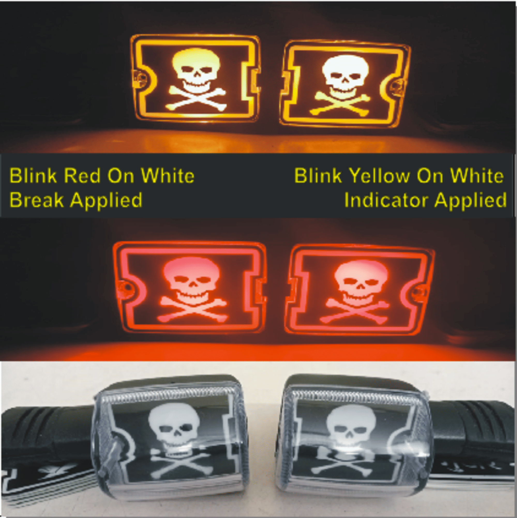 PBTA Front Bike Indicator For Two Wheelers PBTA Front Bike Indicator For Two Wheelers