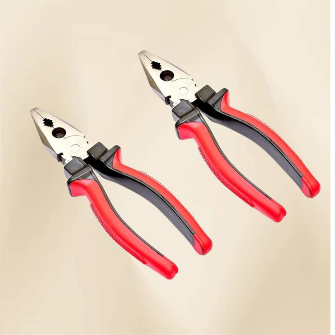 Red Lineman combination 8inch Plier (Pack Of 2) Red Lineman combination 8inch Plier (Pack Of 2)