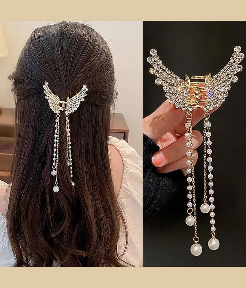 Rhosyn Gold Women's Hair Clip ( Pack of 1 ) - Jewellery Sets | Buy online on ZillyBuy