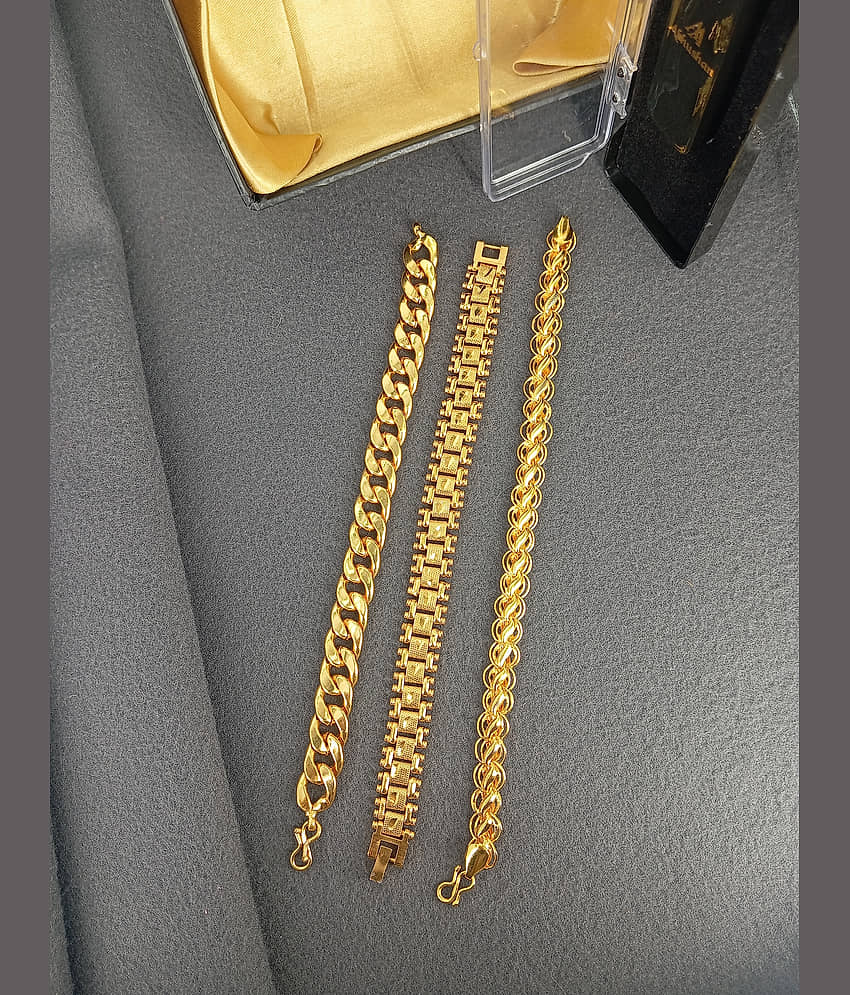 SHANKH-KRIVA Gold Bracelet ( Pack of 1 ) - Bangles & Bracelets | Buy online on ZillyBuy