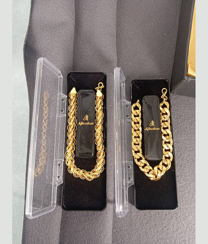 SHANKH-KRIVA Gold Bracelet ( Pack of 1 ) - Bangles & Bracelets | Buy online on ZillyBuy