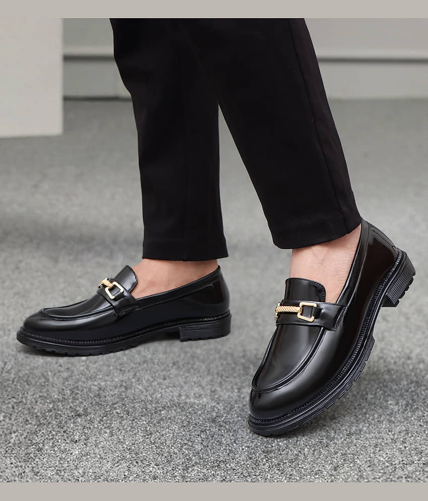 SHUAN Black Men's Mocassin Formal Shoes - Formal Shoes | Buy online on ZillyBuy