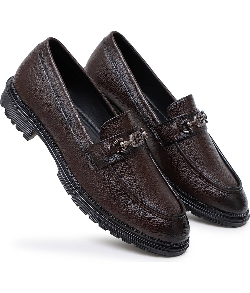SHUAN Brown Men's Oxford Formal Shoes - Formal Shoes | Buy online on ZillyBuy