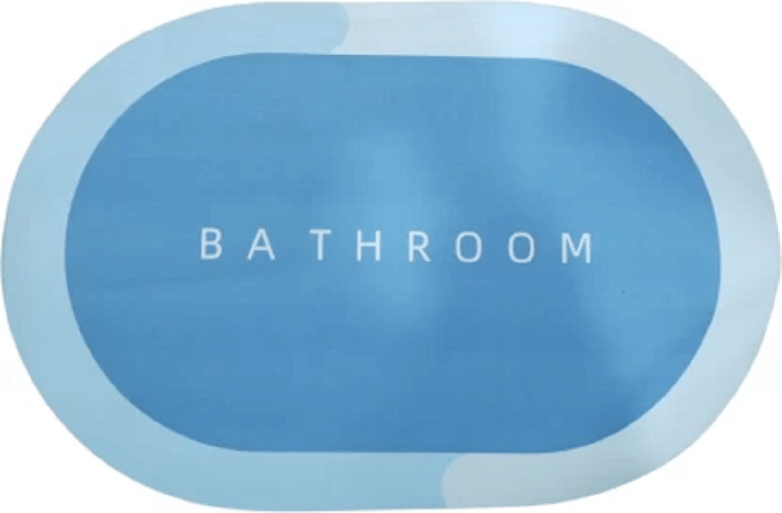     			Shopeleven Blue Rubber Floor Mat ( Pack of 1 )