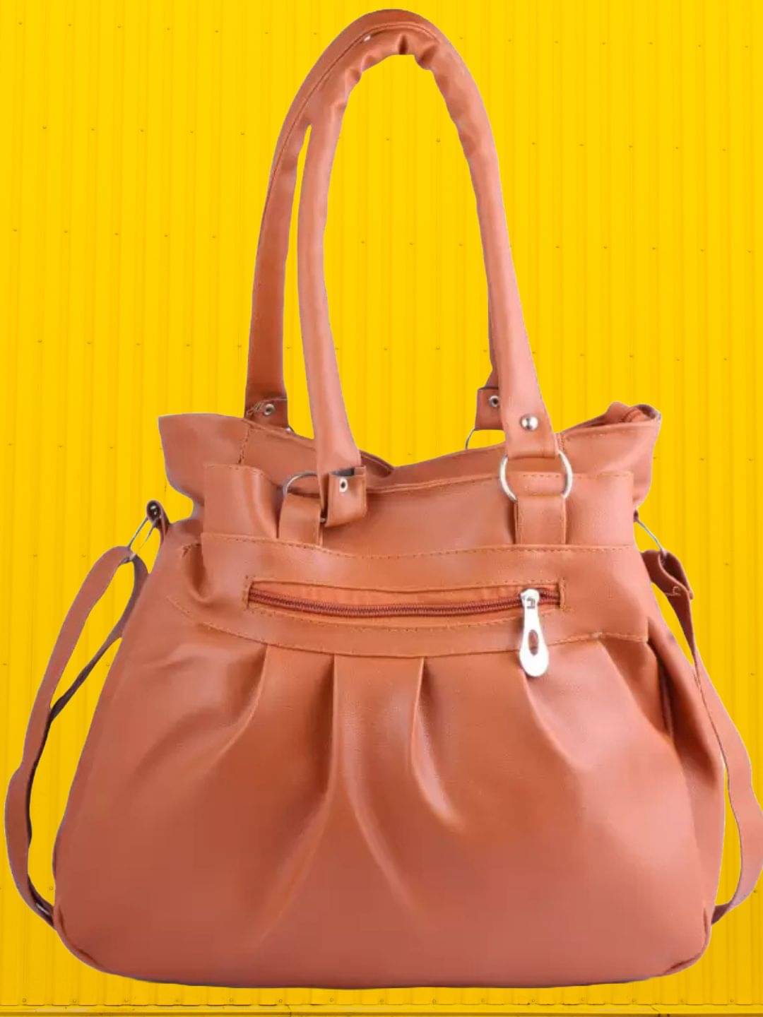     			Springberry Hobo Bag PU Set of 1 ( Brown )