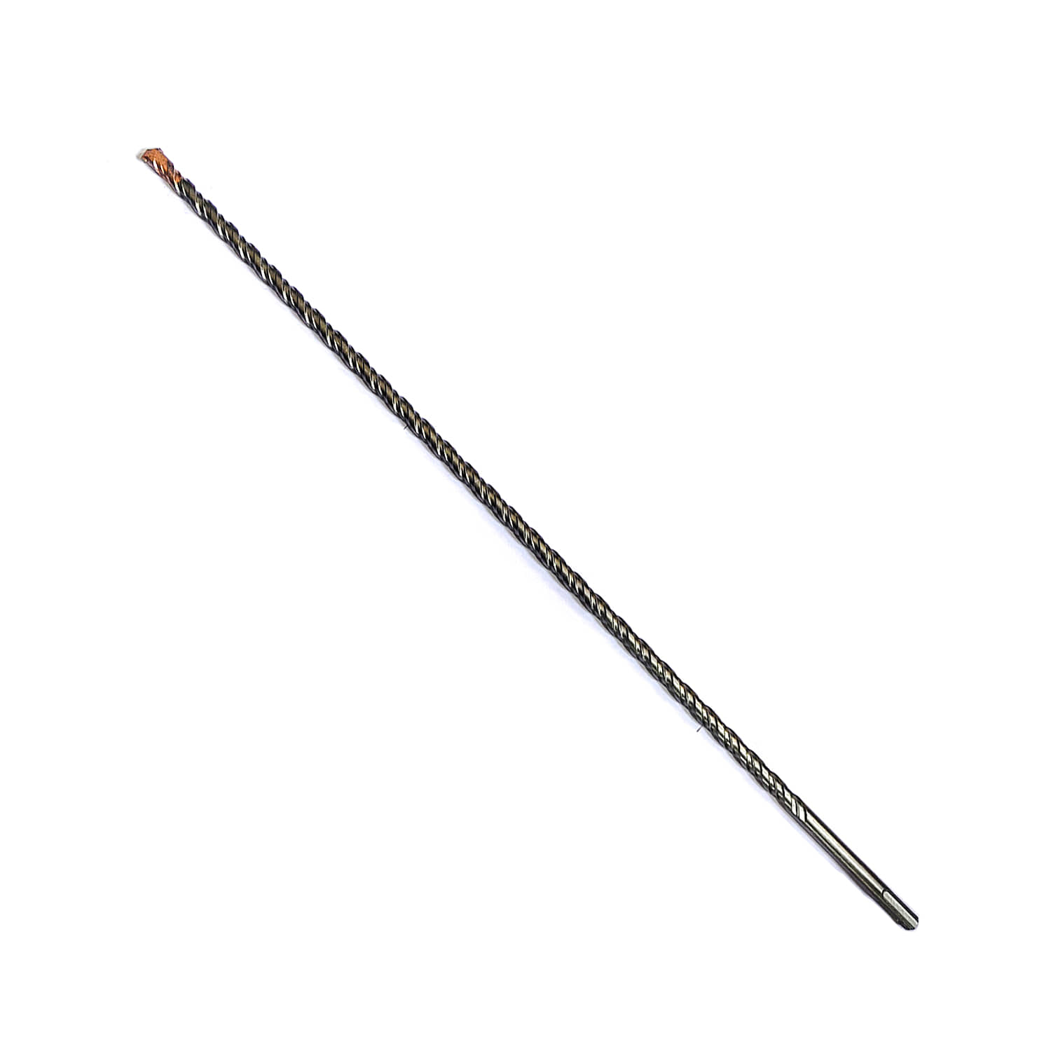 Steel (12 x 600mm) Cross Tip Plus Hammer Drill Bit (Silver)