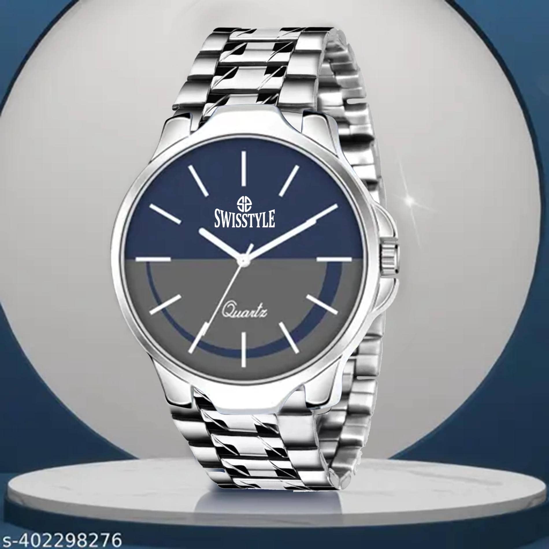 Swisstyle Silver Stainless Steel Analog Men's Watch