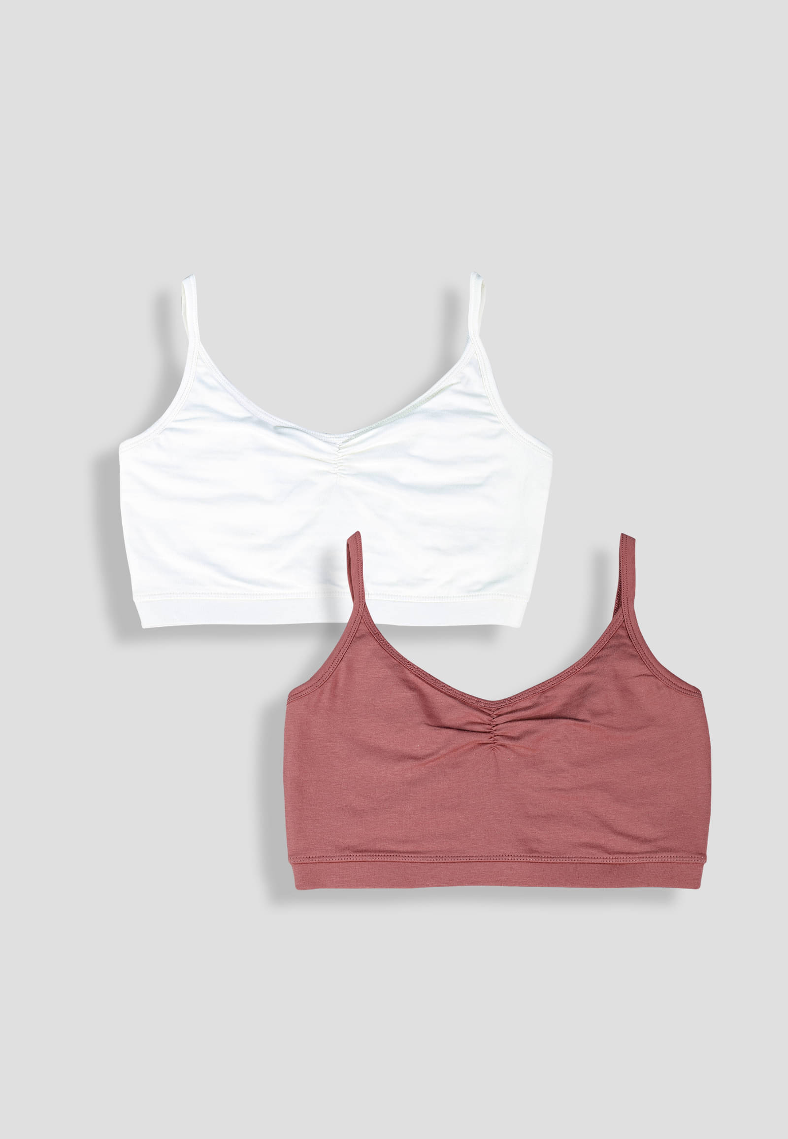     			TRESNOVA Pack of 2 Cotton Blend Shaping Bra For Girls