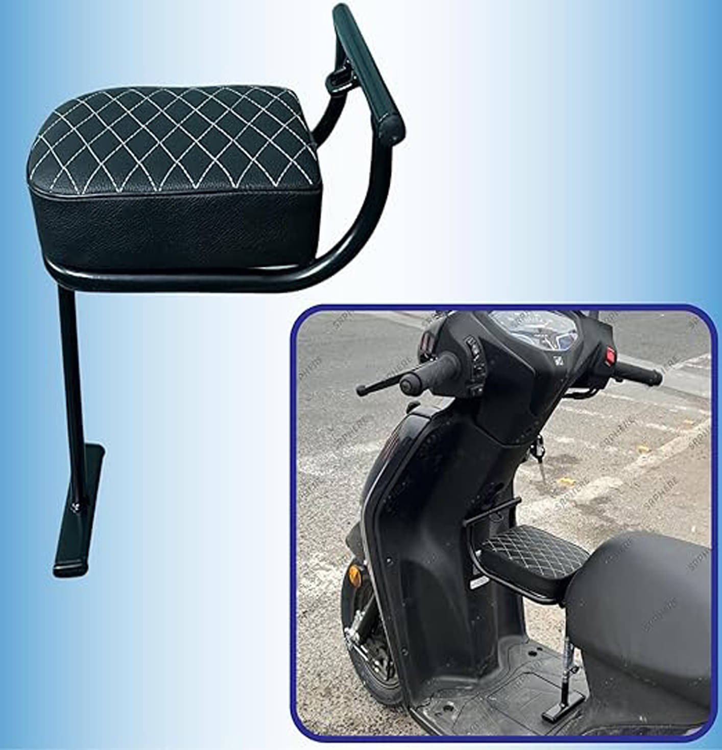 Universal Folding Baby Seat Compatible for Activa 6G Single Bike Seat Cover For Hero, Honda, TVS, Suzuki Access, Access 125, Activa 125, Activa 3G, Activa 4G, Activa 5G, Activa 6G, Activa i, Jupiter (Suitable for All Scooty)..     			Universal Folding Baby Seat Compatible for Activa 6G Single Bike Seat Cover For Hero, Honda, TVS, Suzuki Access, Access 125, Activa 125, Activa 3G, Activa 4G, Activa 5G, Activa 6G, Activa i, Jupiter (Suitable for All Scooty)..
