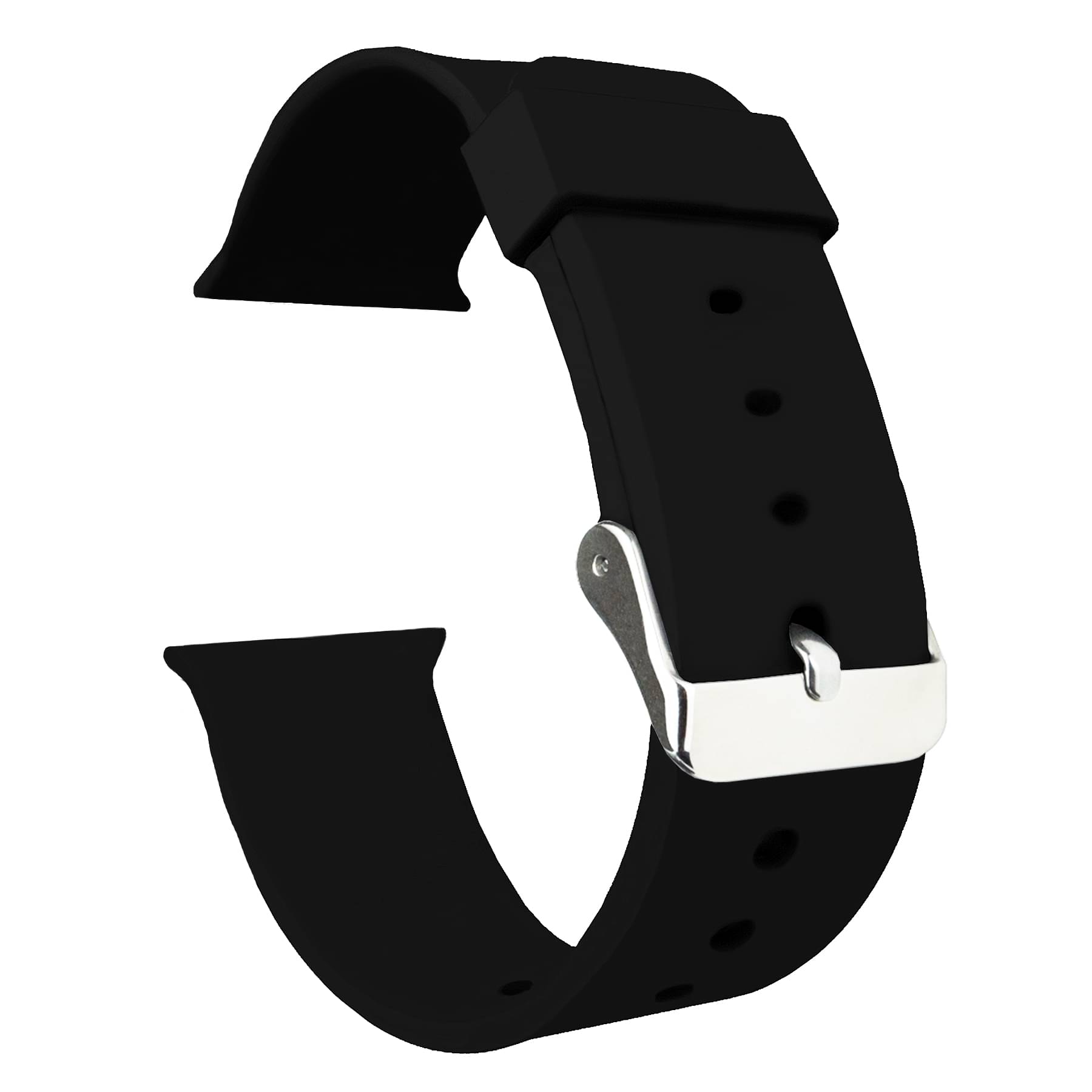 ACM Watch Strap Slide 42mm 44mm 45mm 46mm 49mm Silicone Belt compatible with Urban Zoom 02 Smartwatch Classic Casual Band Black ACM Watch Strap Slide 42mm 44mm 45mm 46mm 49mm Silicone Belt compatible with Urban Zoom 02 Smartwatch Classic Casual Band Black