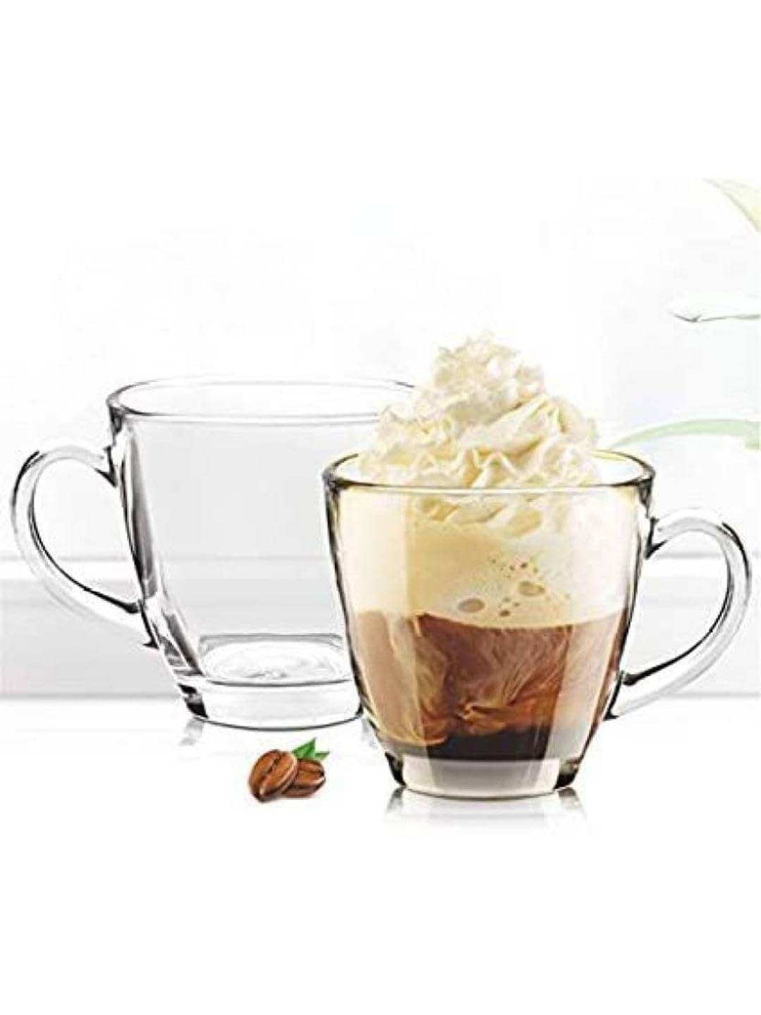     			AFAST Tea Coffee Cup Solid Glass Tea Cup 100 ml ( Pack of 2 )