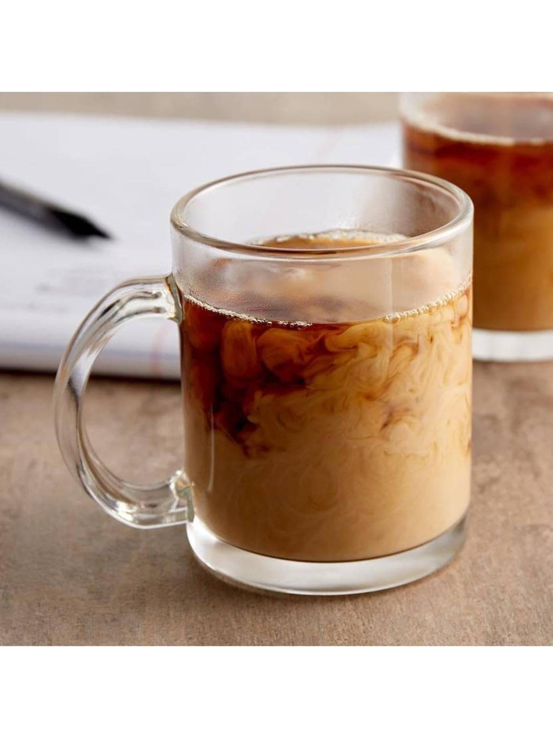     			AFAST Tea Coffee Cup Solid Glass Coffee Cup 180 ml ( Pack of 1 )