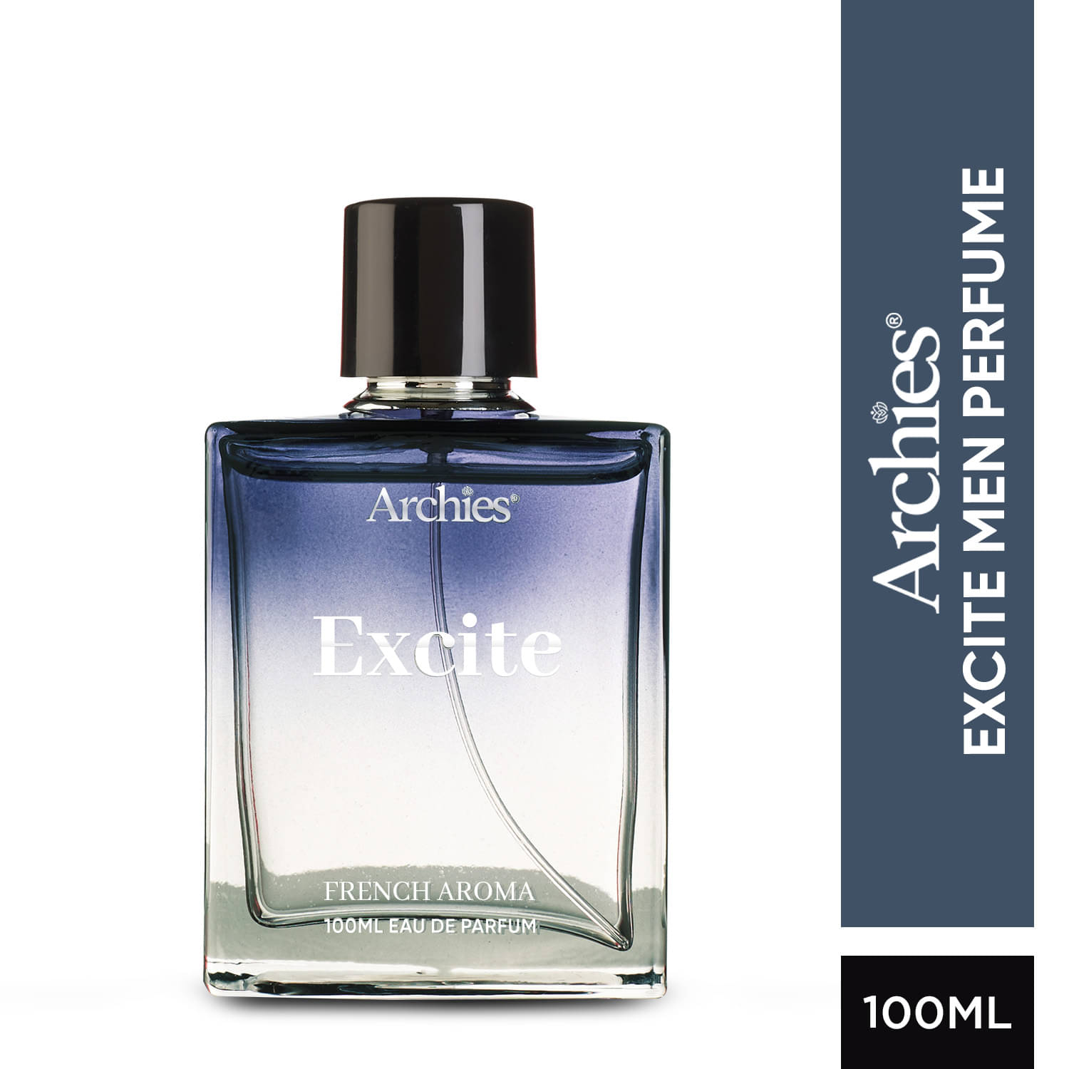 ARCHIES EXCITE French Aroma Premium & Long Lasting Perfume for Men, Woody, Smokey & Oud-100ml ARCHIES EXCITE French Aroma Premium & Long Lasting Perfume for Men, Woody, Smokey & Oud-100ml