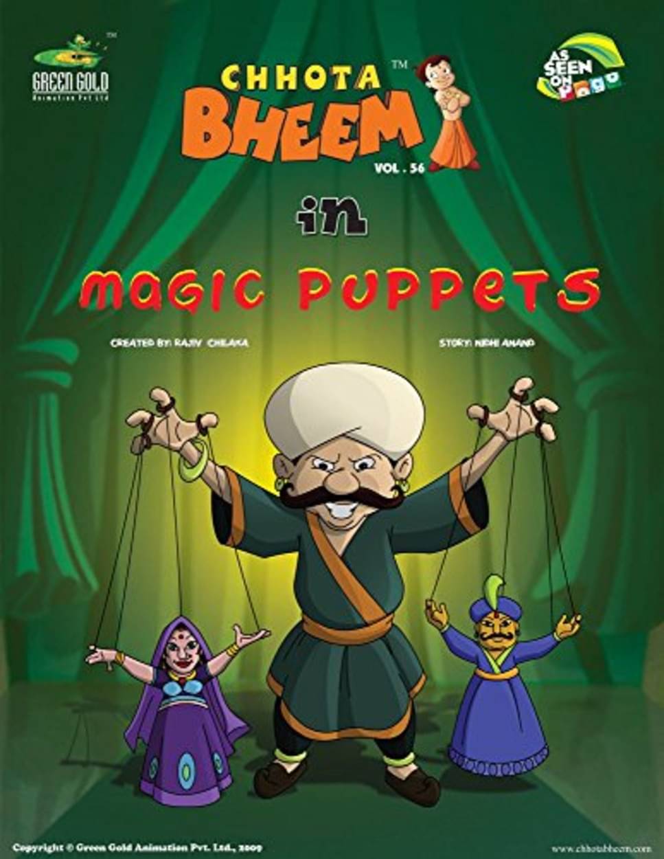     			Chhota Bheem in Magic Puppets (Vol 56) (English)