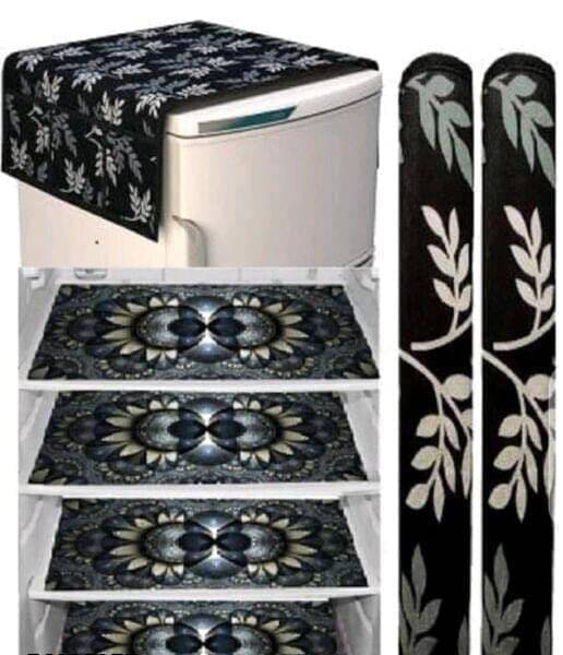 CreadCraft PVC Solid Fridge Mat & Cover ( 20 32 ) Pack of 1 - Multicolor     			CreadCraft PVC Solid Fridge Mat & Cover ( 20 32 ) Pack of 1 - Multicolor