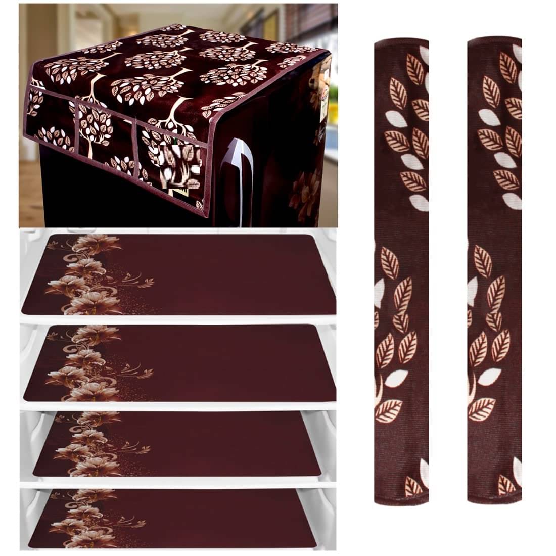CreadCraft PVC Solid Fridge Mat & Cover ( 20 32 ) Pack of 1 - Multicolor     			CreadCraft PVC Solid Fridge Mat & Cover ( 20 32 ) Pack of 1 - Multicolor