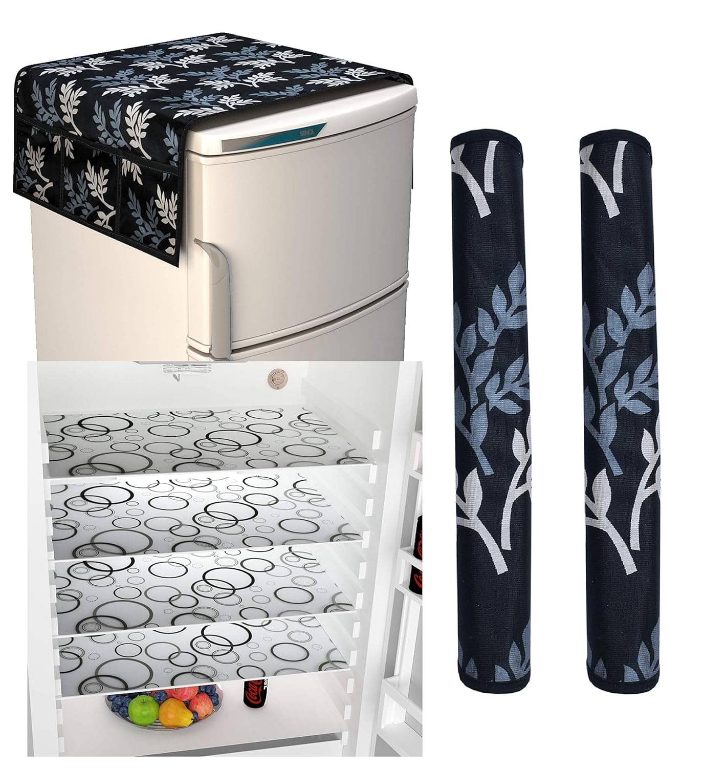 CreadCraft PVC Solid Fridge Mat & Cover ( 20 32 ) Pack of 1 - Multicolor     			CreadCraft PVC Solid Fridge Mat & Cover ( 20 32 ) Pack of 1 - Multicolor
