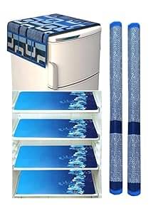 CreadCraft PVC Solid Fridge Mat & Cover ( 20 32 ) Pack of 1 - Multicolor     			CreadCraft PVC Solid Fridge Mat & Cover ( 20 32 ) Pack of 1 - Multicolor