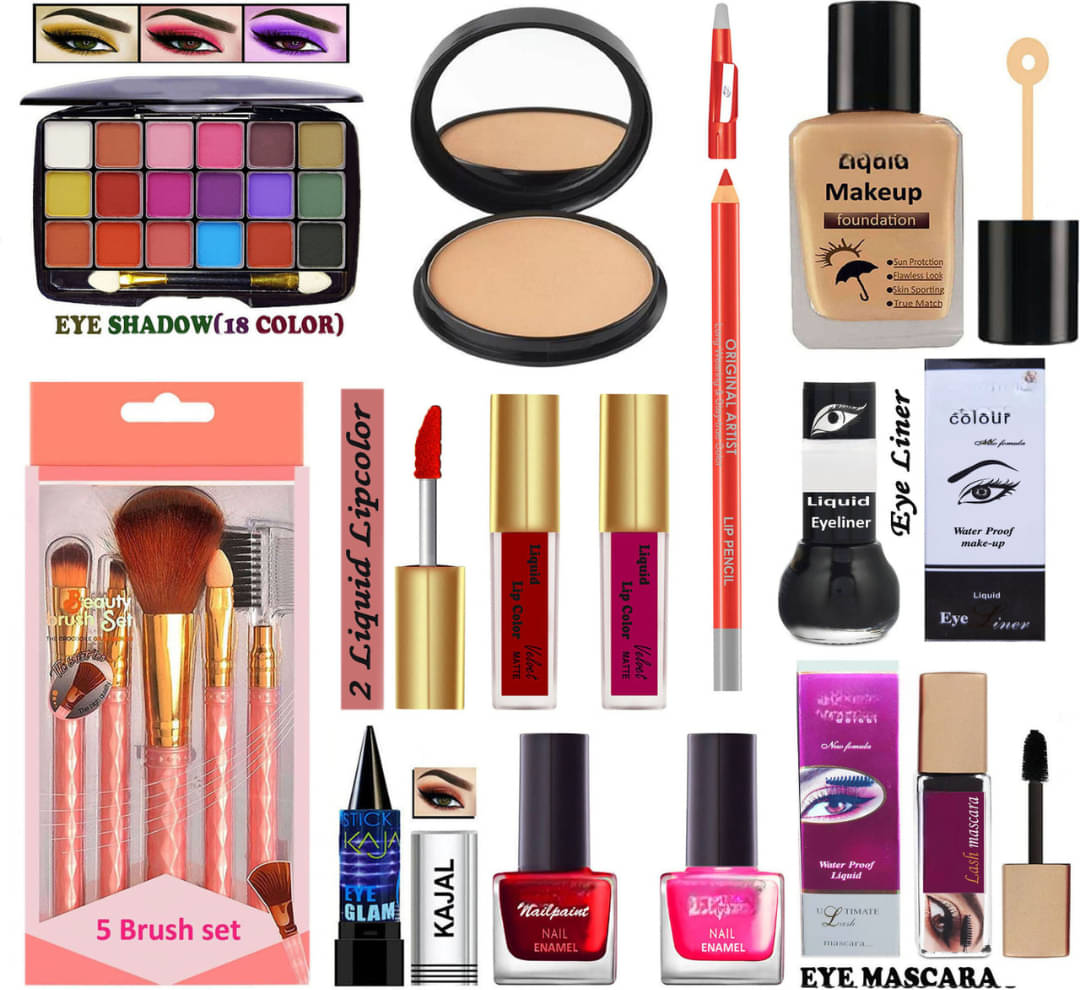     			DAIMANPU Makeup Kit ( 12 Must Have Makeup Set for Women )