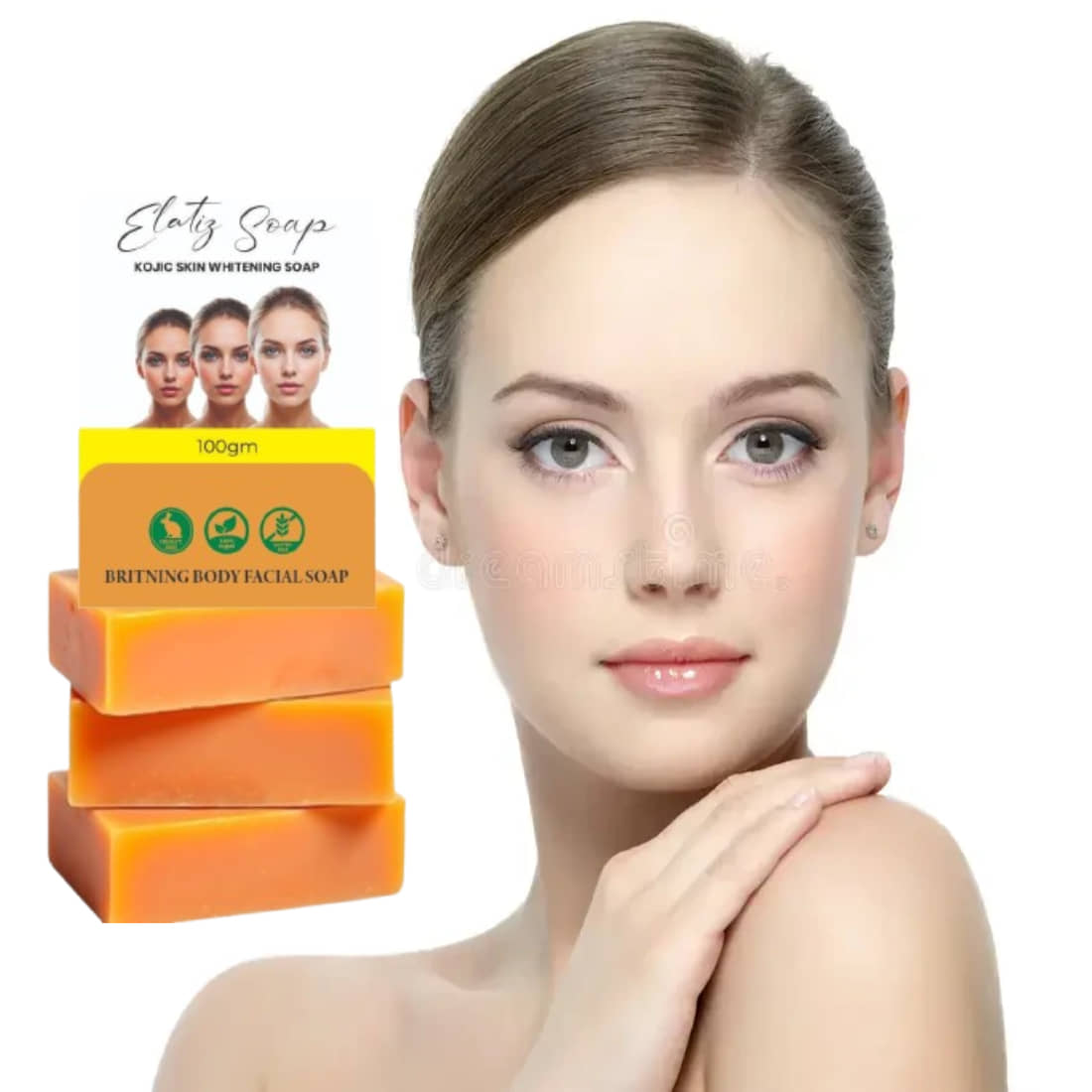 Elatiz Skin Whitening Soap for All Skin Type ( Pack of 1 )