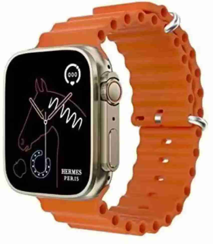     			FUTURESTARRKK AMOLED BT Calling Smart Watch with Silicone Strap Upto 2-3 days Backup ( Orange )
