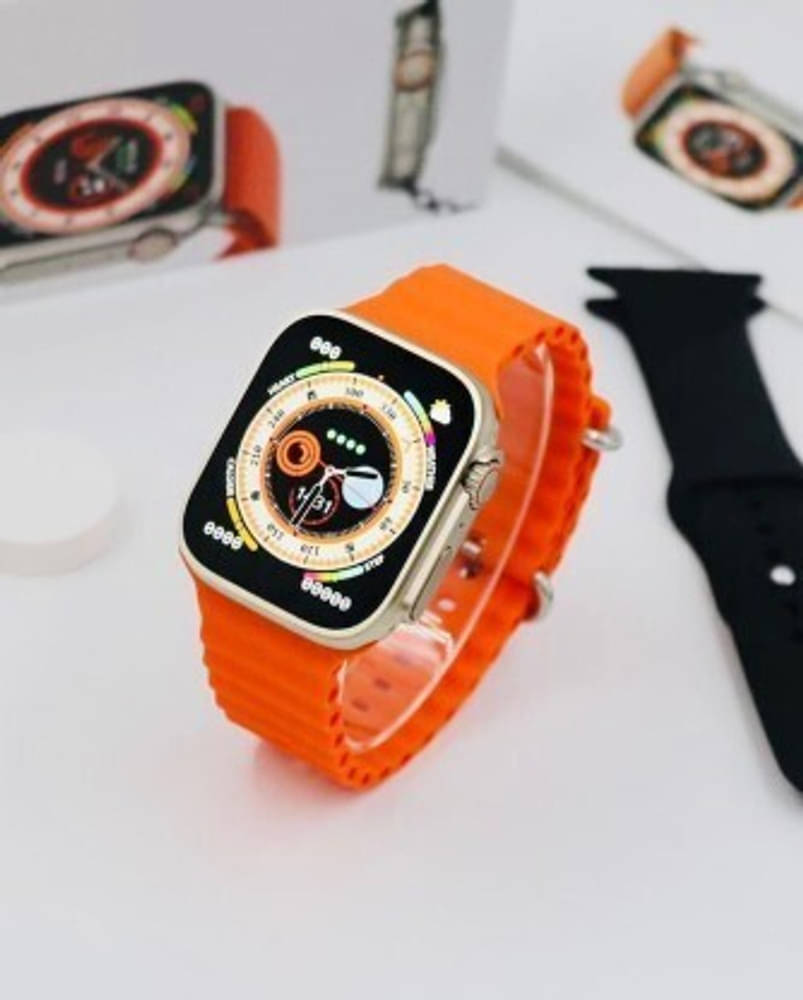 FUTURESTARRKK AMOLED BT Calling Smart Watch with Silicone Strap Upto 2-3 days Backup ( Orange ) FUTURESTARRKK AMOLED BT Calling Smart Watch with Silicone Strap Upto 2-3 days Backup ( Orange )