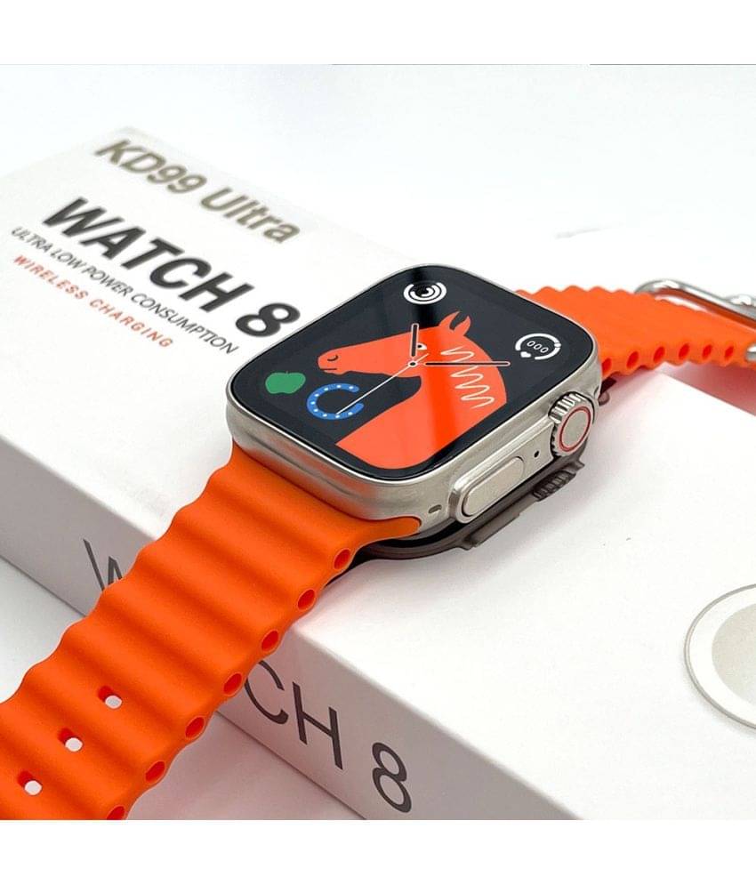 FUTURESTARRKK AMOLED BT Calling Smart Watch with Silicone Strap Upto 2-3 days Backup ( Orange ) FUTURESTARRKK AMOLED BT Calling Smart Watch with Silicone Strap Upto 2-3 days Backup ( Orange )