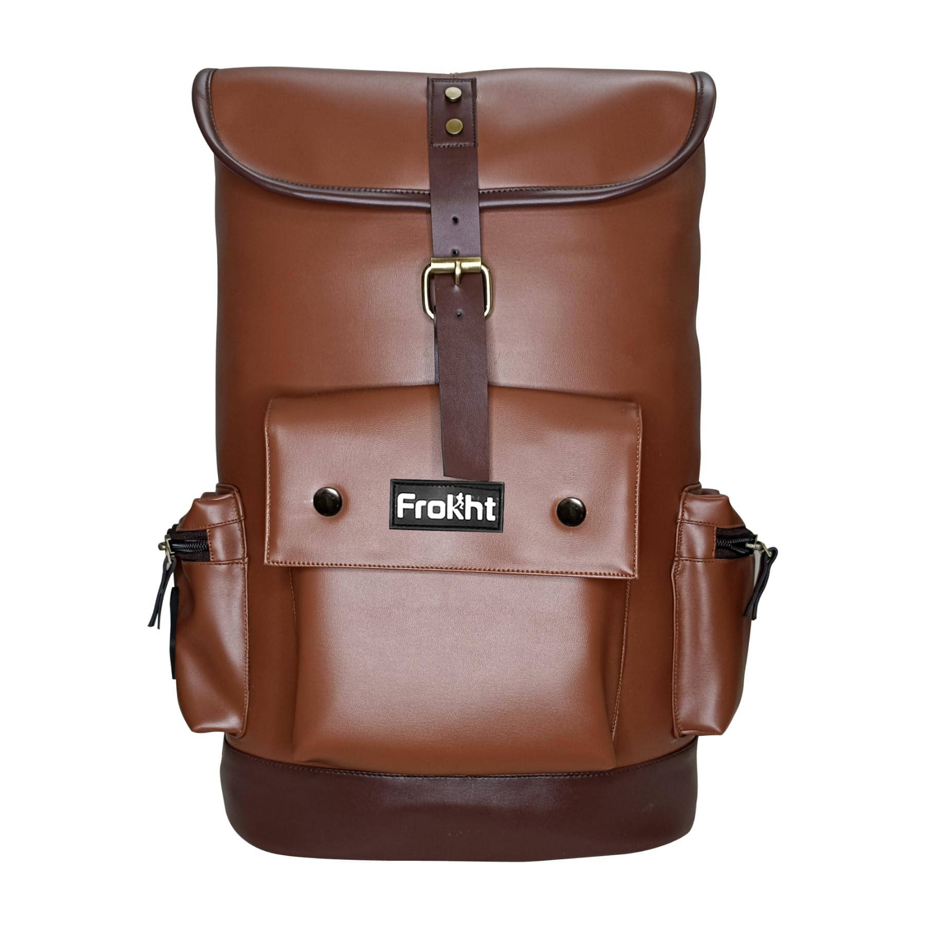     			Frokht 20 Ltrs Tan Laptop Bags