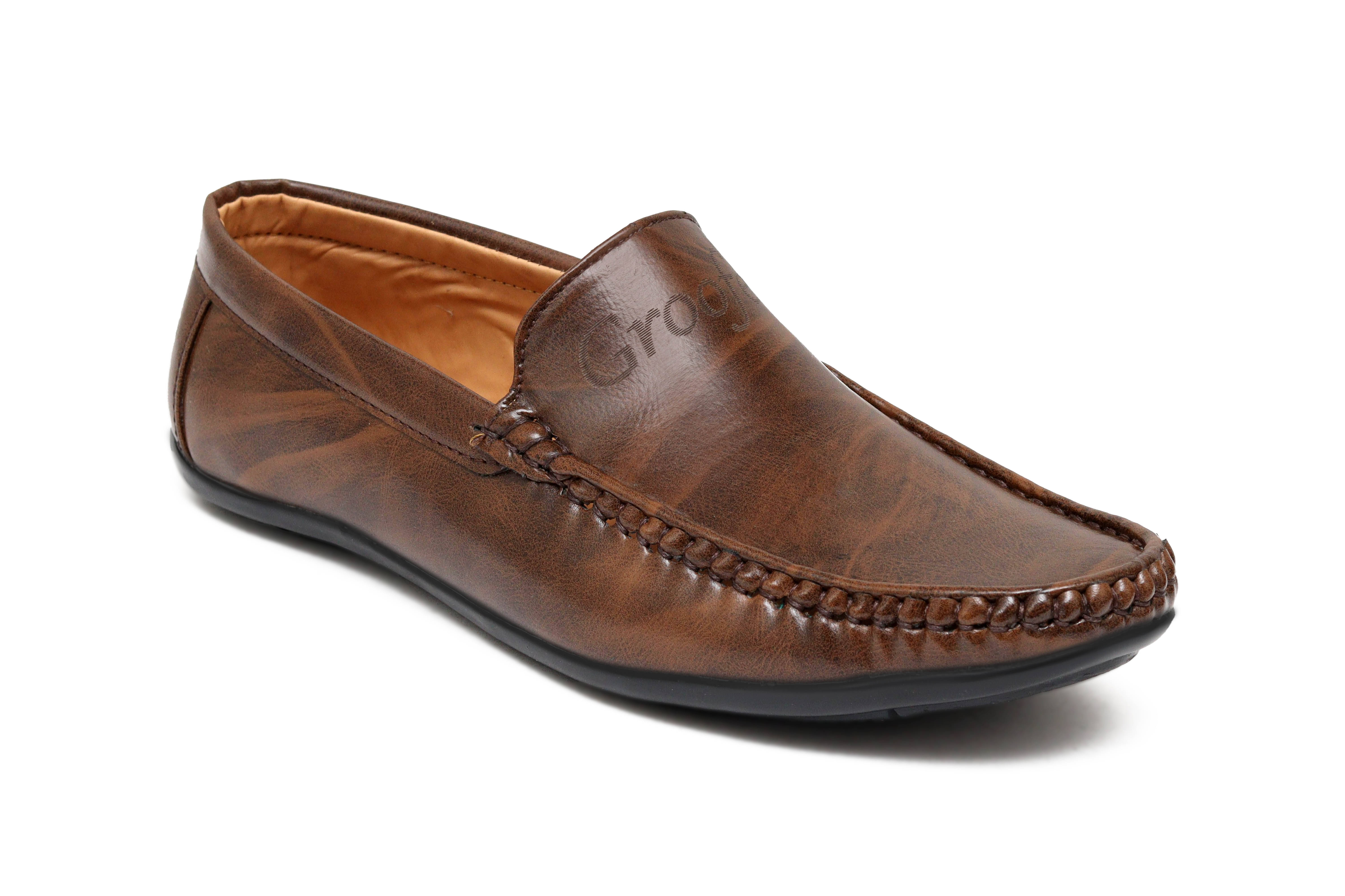    			Groofer Brown Men's Slip on