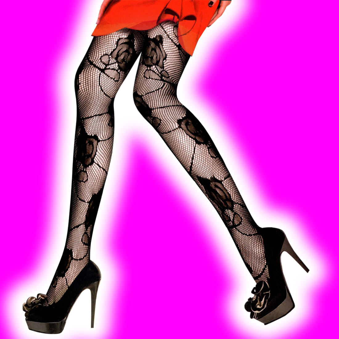 JMALL Pack of 1 Women's Nylon Full length Stockings ( Black ) JMALL Pack of 1 Women's Nylon Full length Stockings ( Black )
