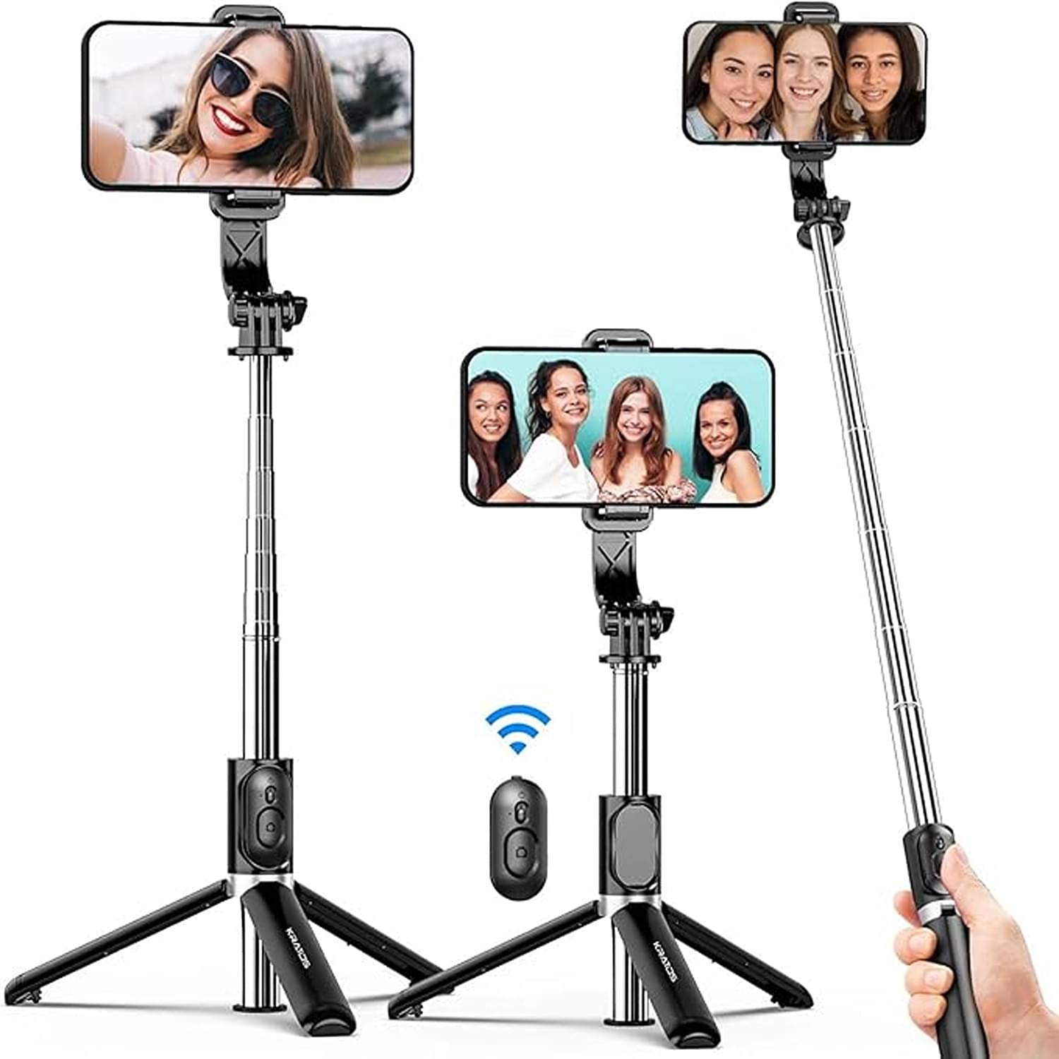     			MS Wholesellar Bluetooth Selfie Stick ( Black )