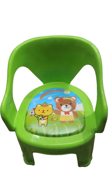 OLIFIN Pups Kids Strong and Durable Plastic Chair with Cushion Base (GREEN) OLIFIN Pups Kids Strong and Durable Plastic Chair with Cushion Base (GREEN)