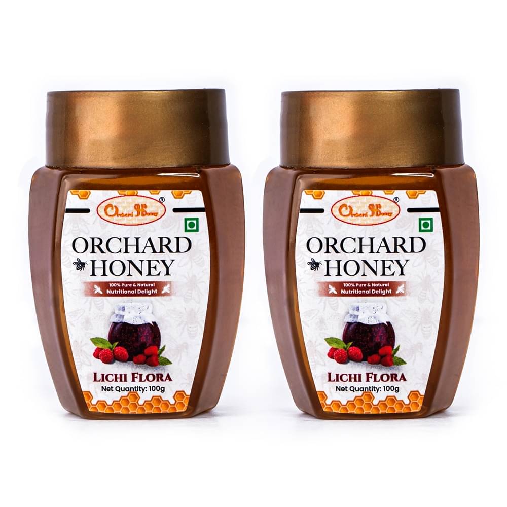     			Orchard Honey Forest Honey Litchi Flora Honey 200 g Pack of 2