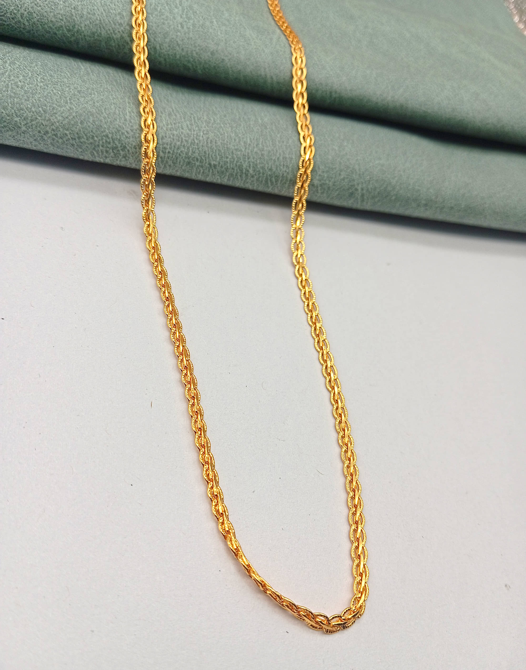 RANEM Gold Plated Chain ( Set of 1 )