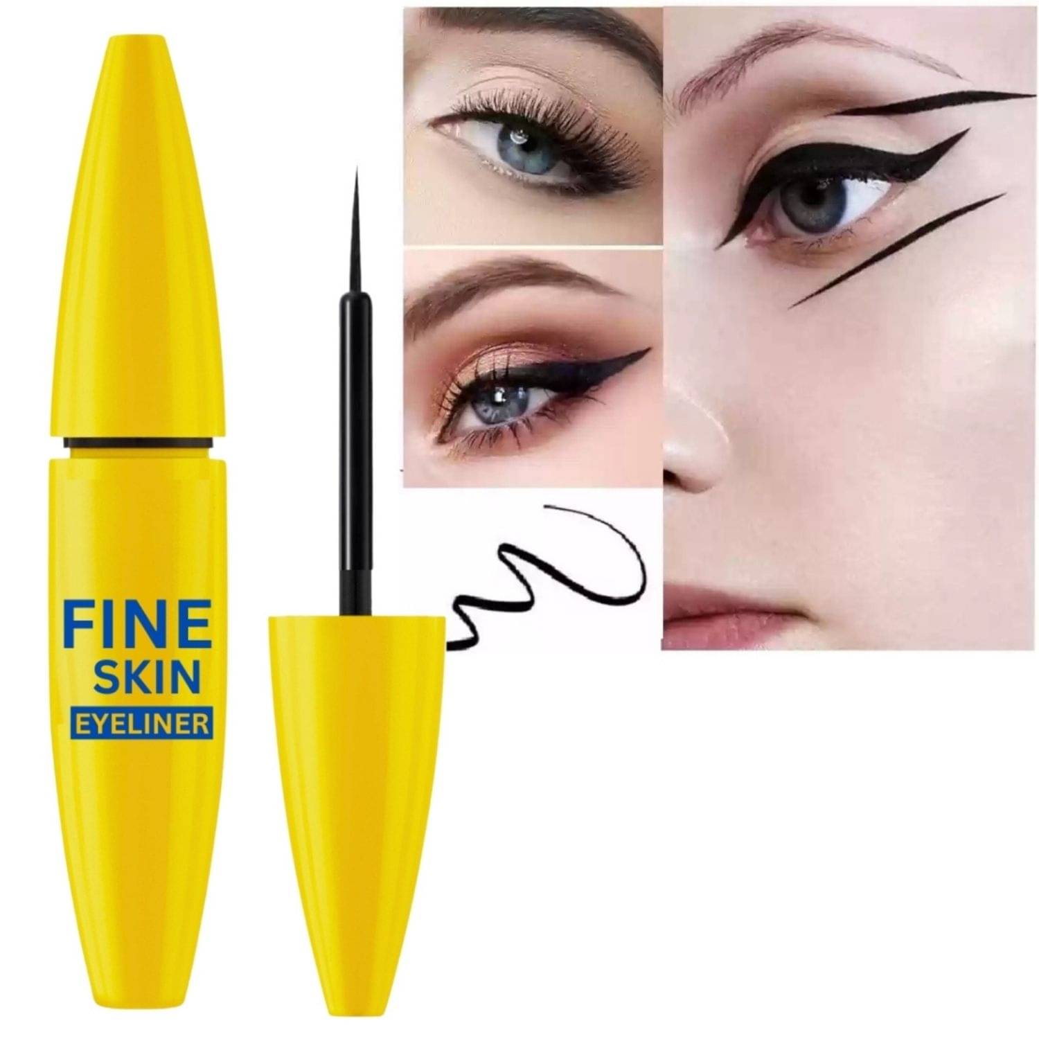     			RED4 Liquid Eyeliner, Waterproof Liner Lasts 24Hr (Pack of 1 )