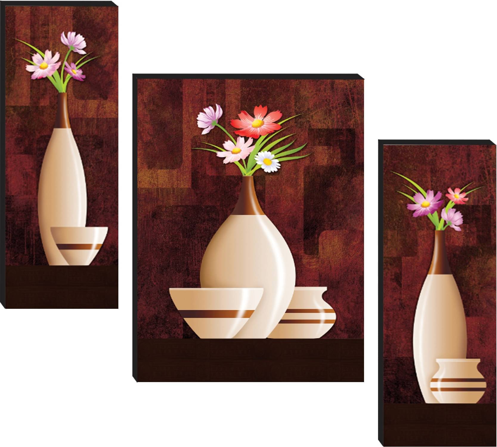     			SNDArt MDF Multicolour Photo Frame Sets No. of Pieces- 3