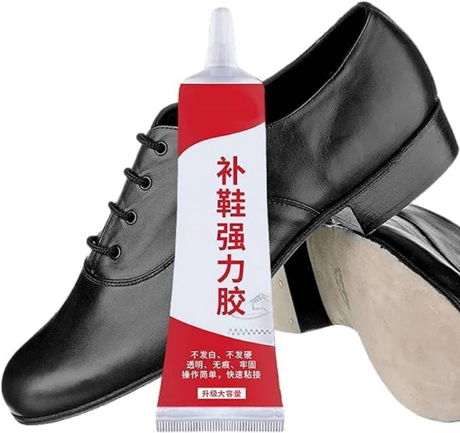     			Shoe Repair Glue, 60ml Waterproof & Quick-Drying Footwear Adhesive, Instant Strong & Flexible Fabric Glue for Sole Repair, Sneakers, Boots, All Types of Shoes – Pack of 1