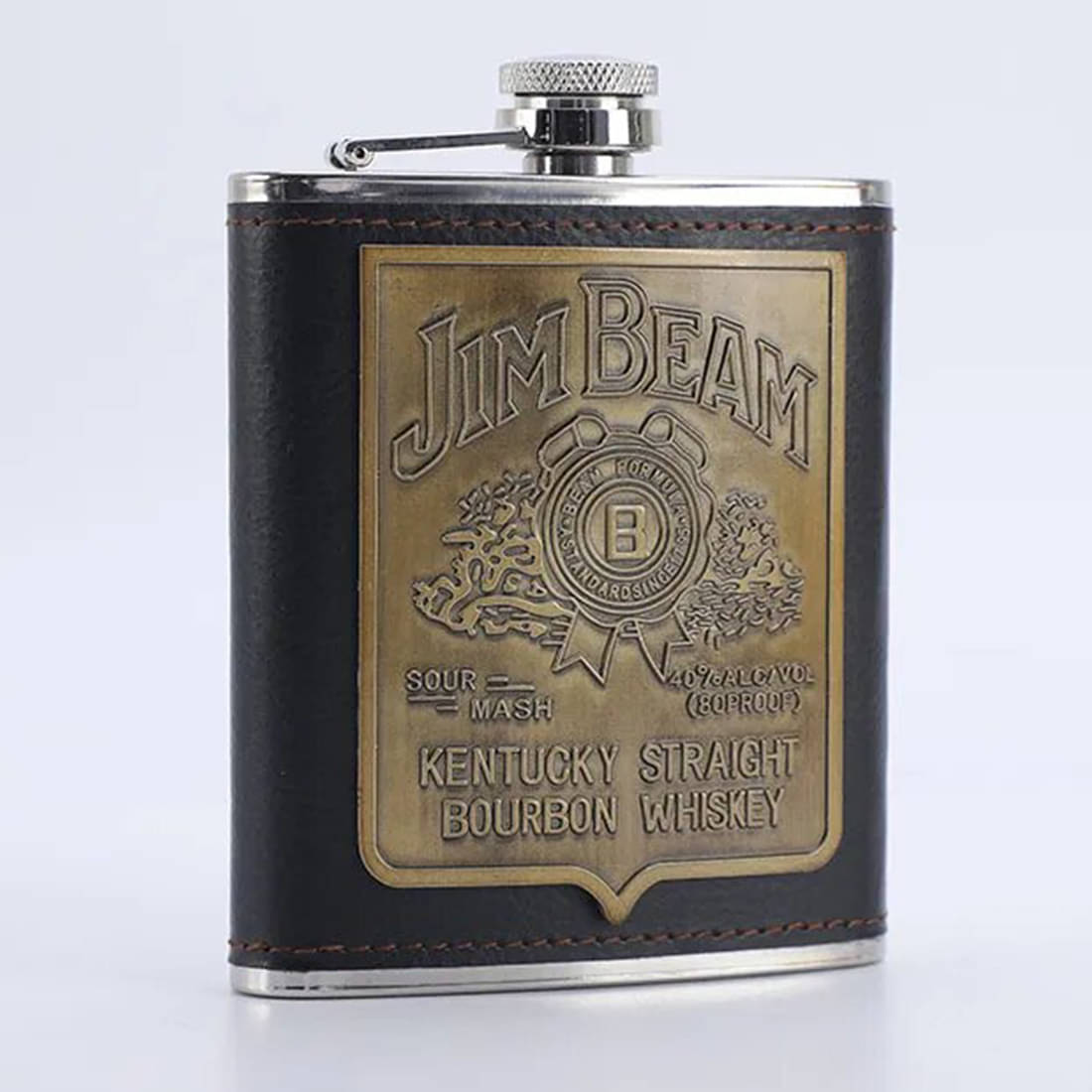     			TechTide Steel Hip Flask
