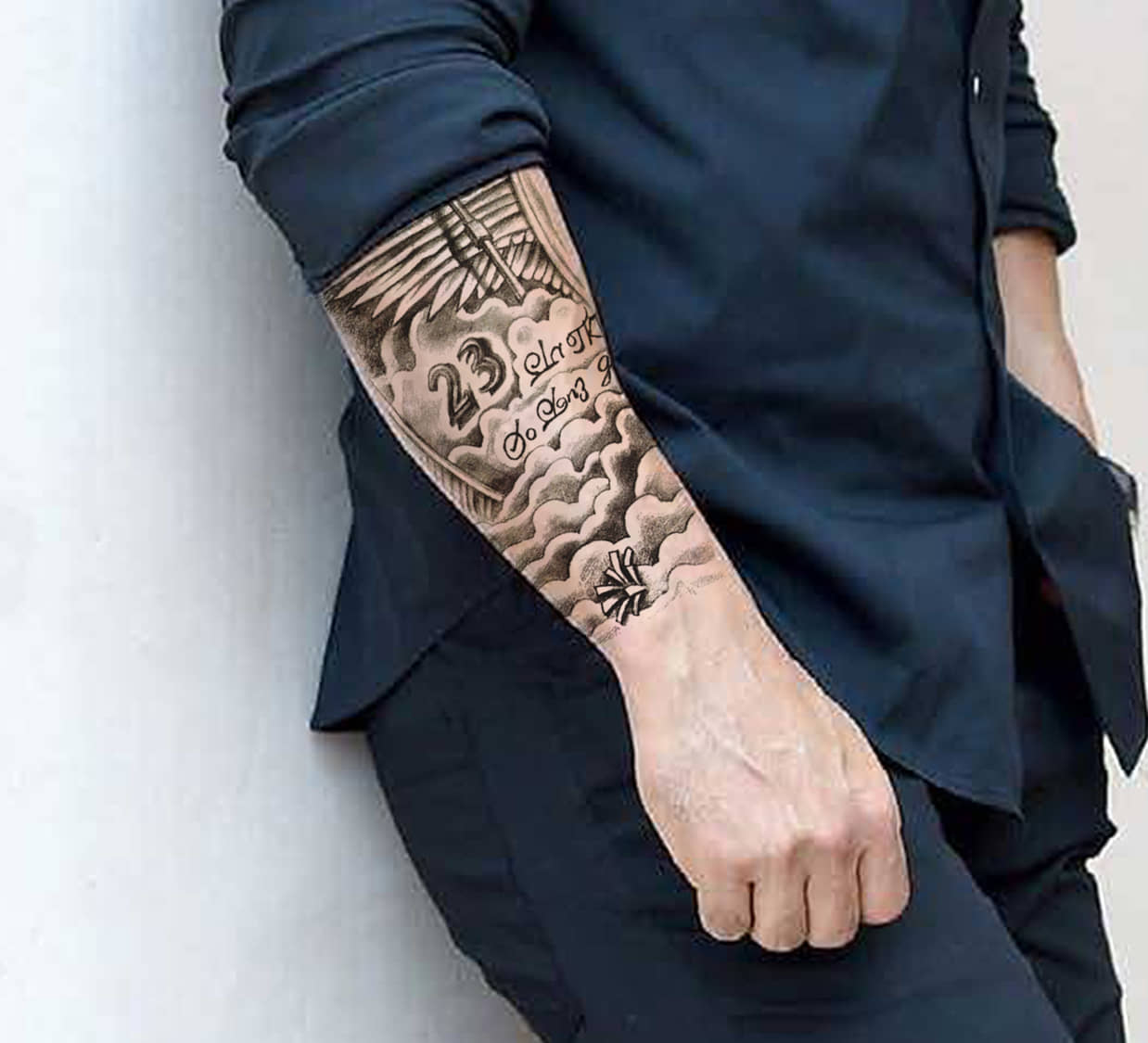 The Canvas Arts Realistic Look Waterproof Temporary Tattoo Sticker Body Tattoo