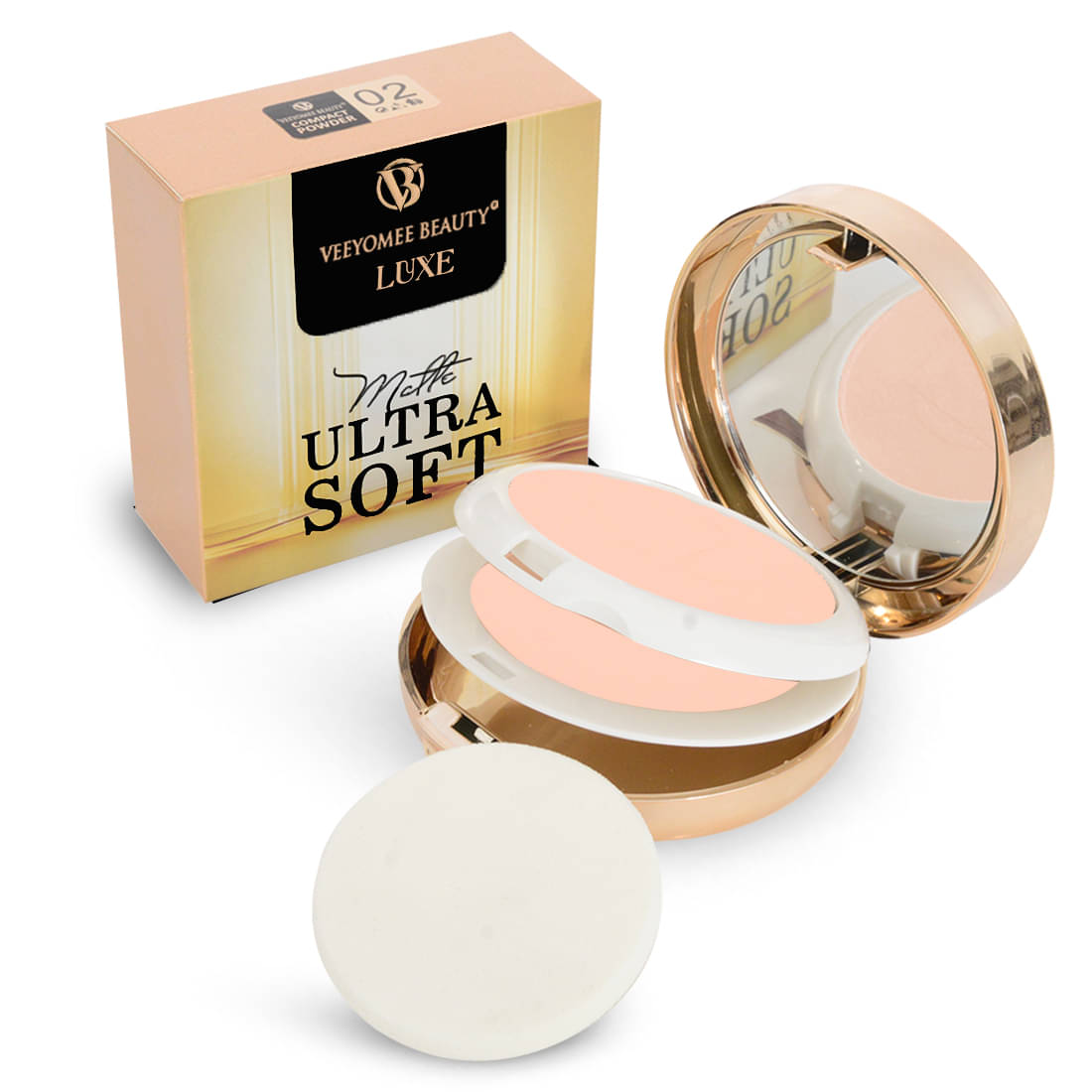     			Veeyomee Beauty Smooth Finish Pressed Powder (Shade-03) Tan 20 g